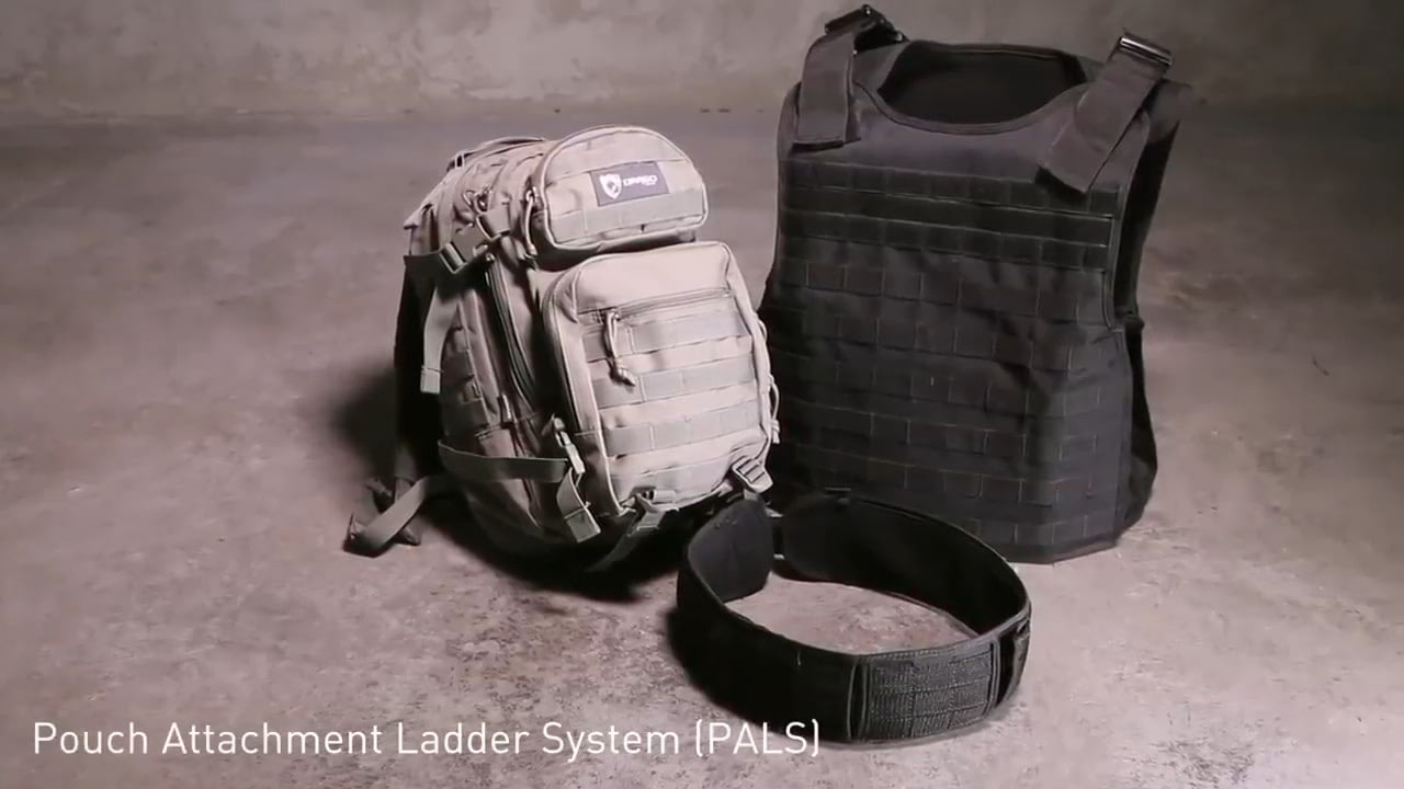 opplanet alien gear holsters shapeshift molle holster carry with pals webbing video