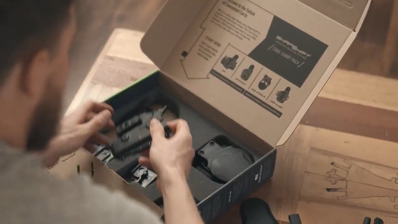 opplanet alien gear holsters the shapeshift core carry pack video