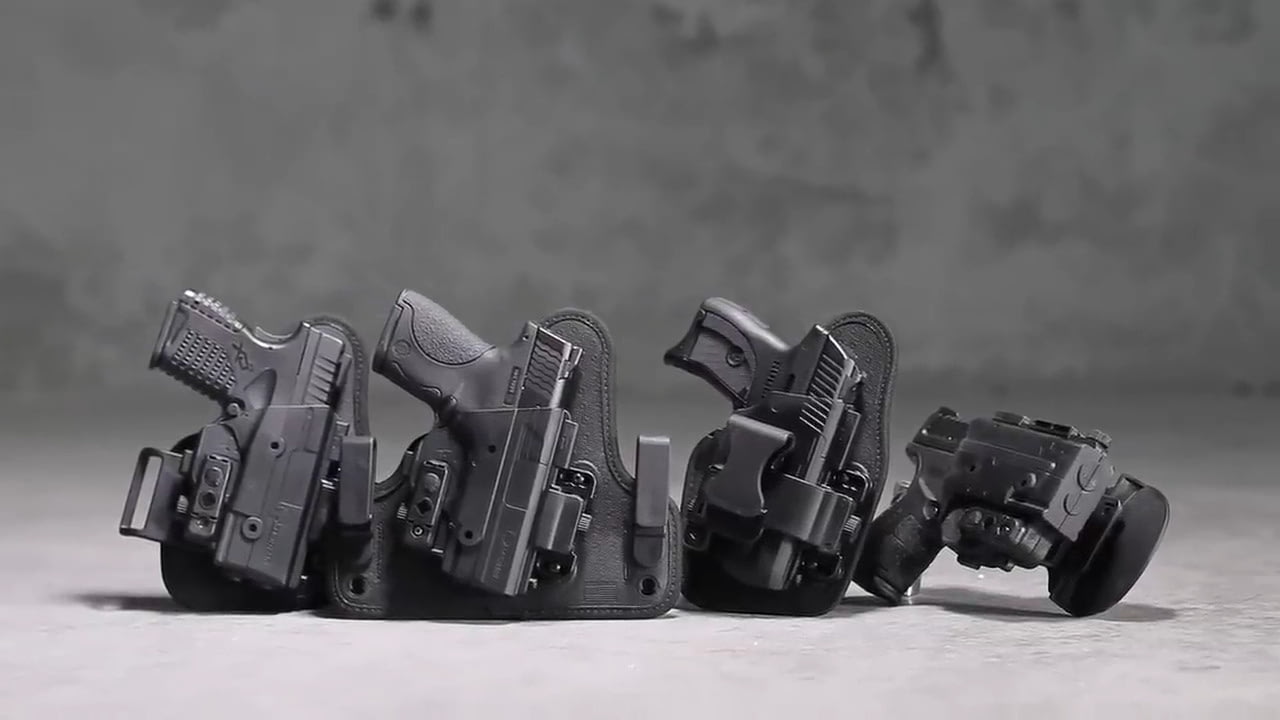 opplanet alien gear paddle holster for owb carry fully customizable holsters video