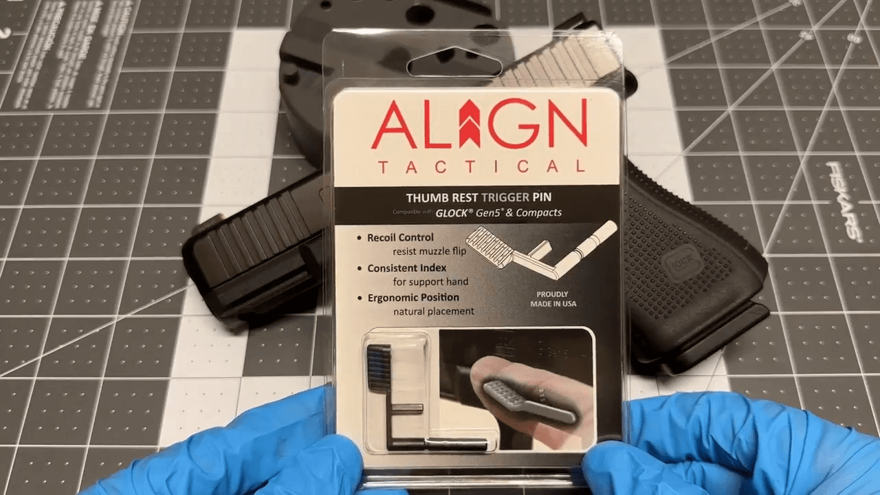 opplanet align tactical thumb rest installation glock video
