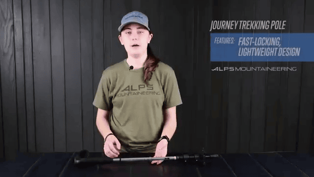 opplanet alps mountaineering journey trekking pole video