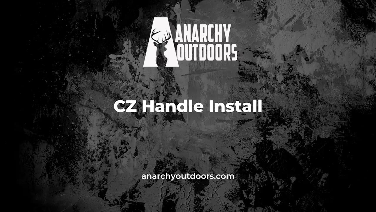 opplanet anarchy outdoors cz 455 bolt handle install video