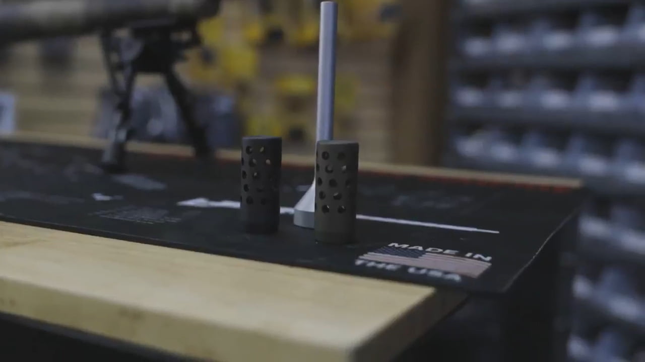 opplanet anarchy outdoors full port brake for your muzzle loader video