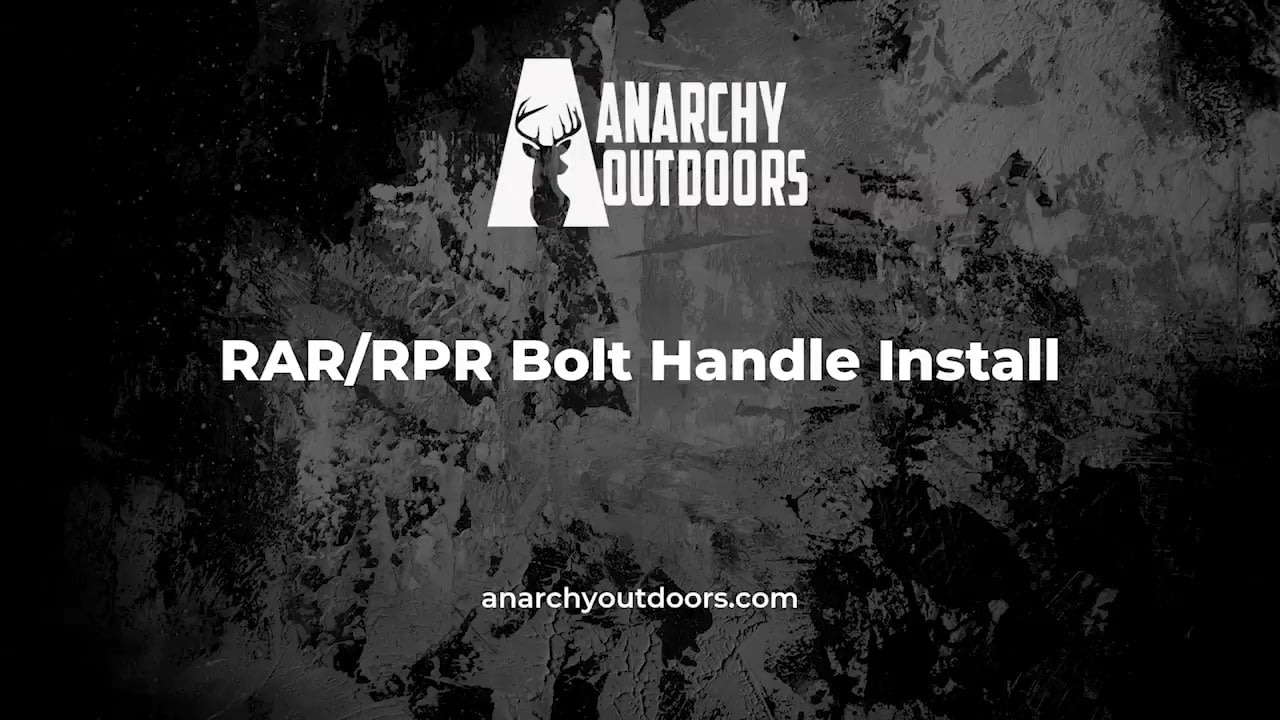 opplanet anarchy outdoors ruger american and precision bolt handle install video