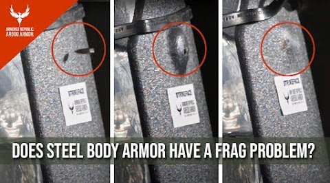 opplanet ar500 armor does steel armor have a frag problem video