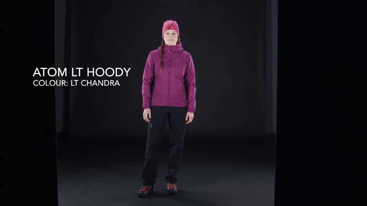 opplanet arcteryx atom lt hoody womens chandra video