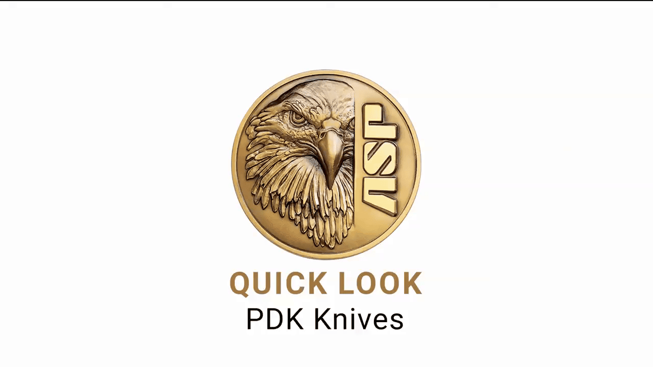 opplanet asp quick look pdk knives video