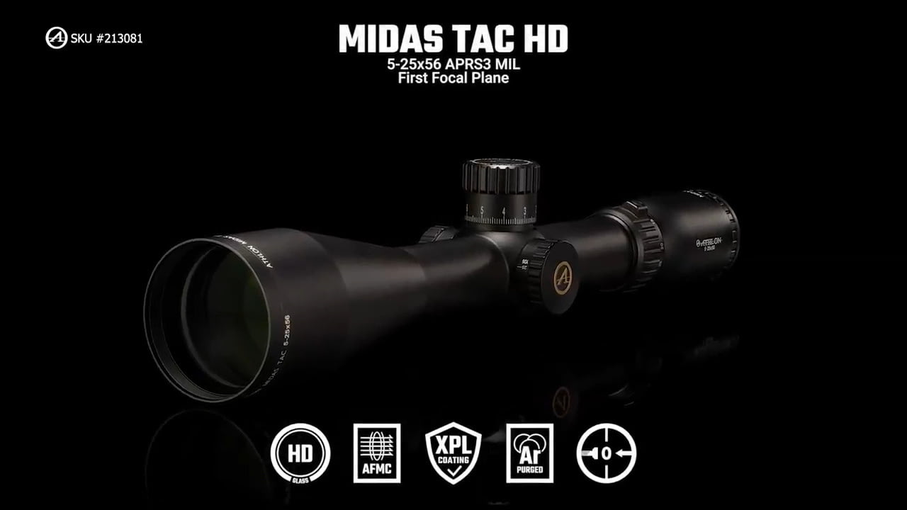 opplanet athlon optics 213081 midas tac hd 5 25x56 aprs3 mil ffp features video