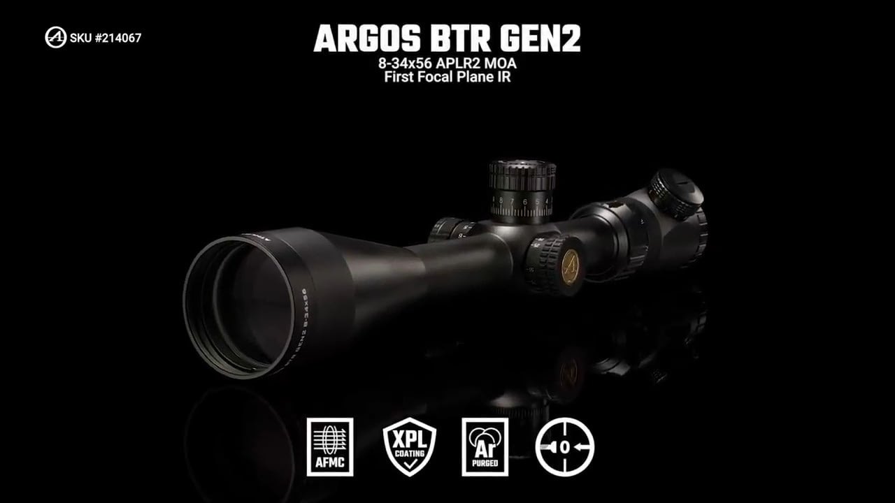 opplanet athlon optics 214067 argos btr gen2 8 34x56 aplr2 moa ffp ir features video