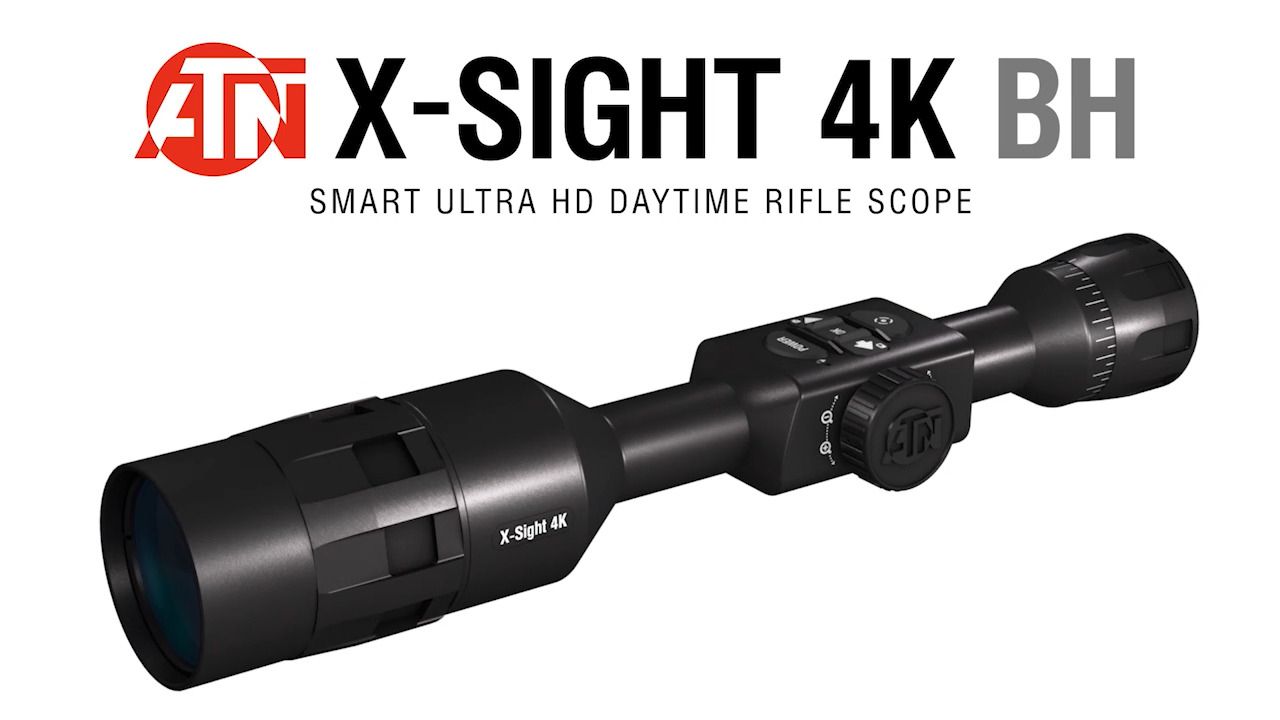 opplanet atn x sight 4k bh edition smart riflescope video