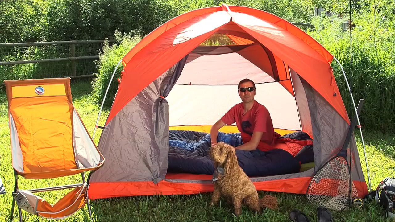 opplanet big agnes dog house tent video