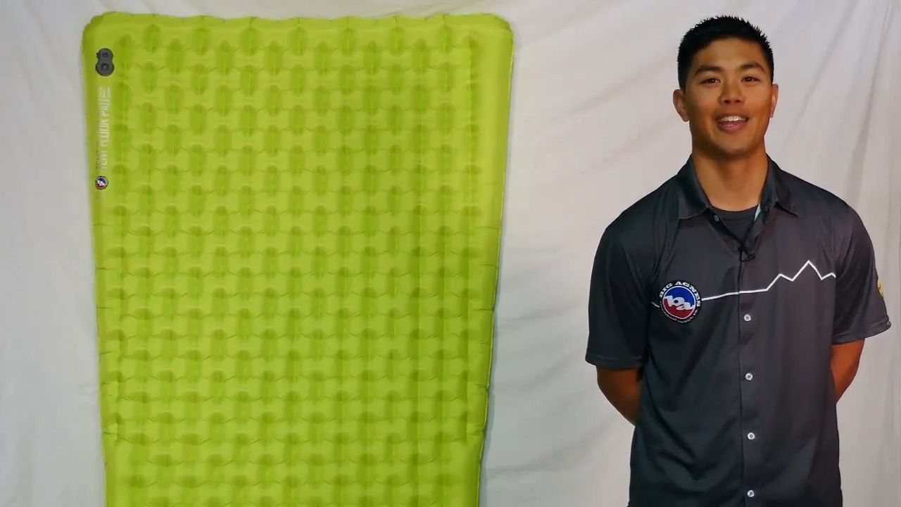 opplanet big agnes slx tent floor pad video