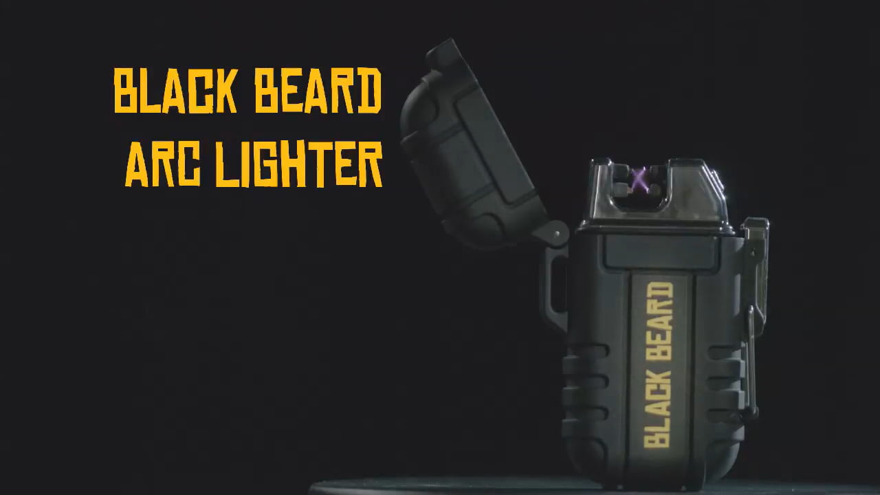 opplanet black beard fire plasma arc lighter features video