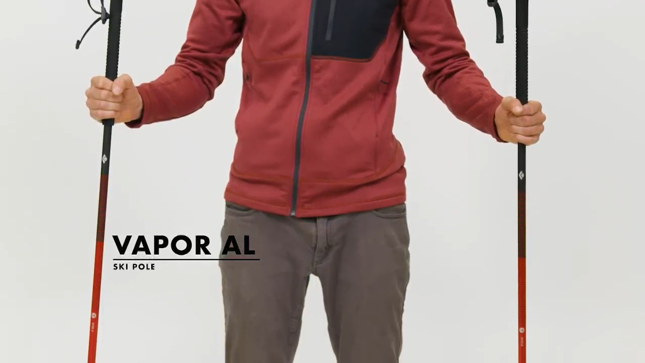 opplanet black diamond vapor al ski pole video