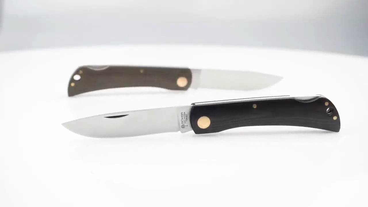 opplanet boker solingen rangebuster maroon folding knife 110914 111914 360 degrees video