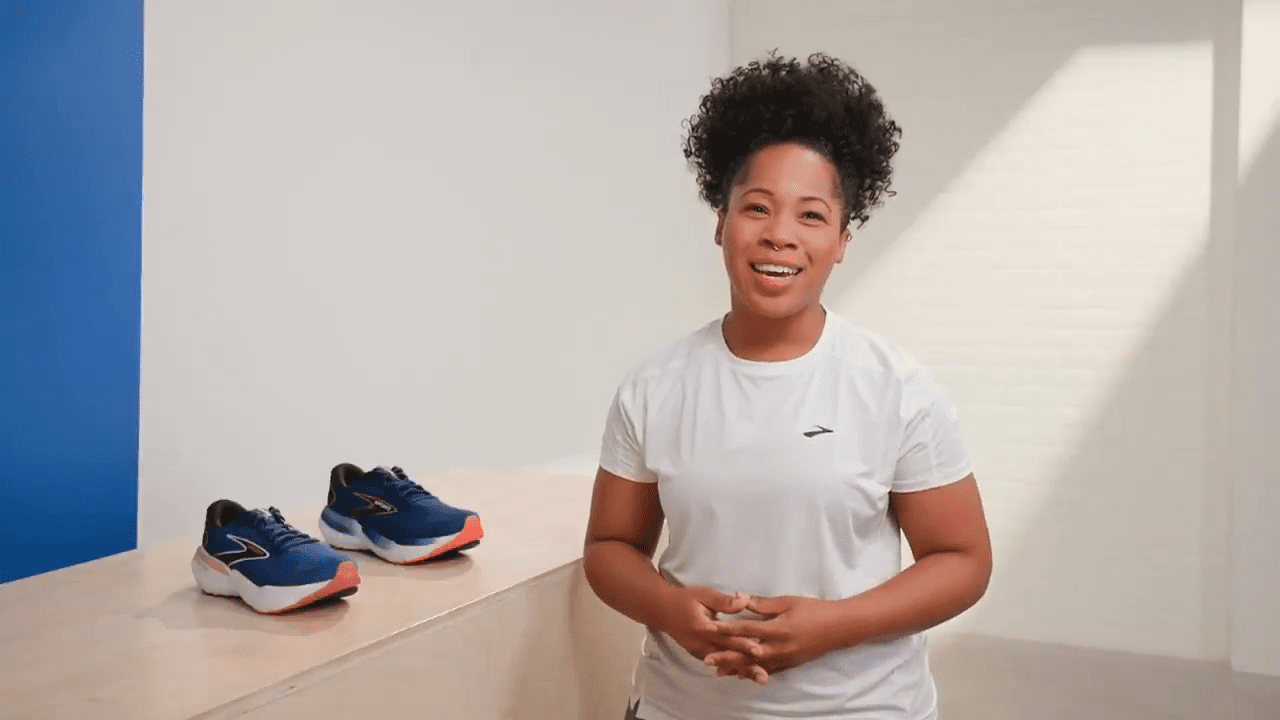 opplanet brooks glycerin gts 21 running shoes video