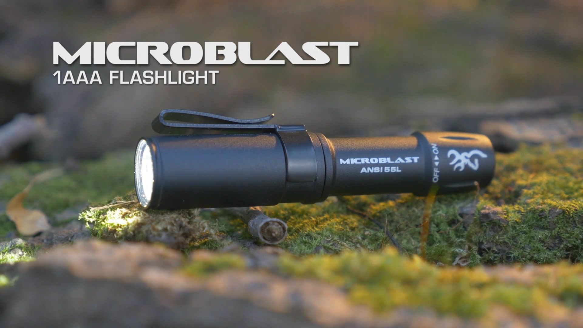 opplanet browning microblast 1aaa flashlight 2 video