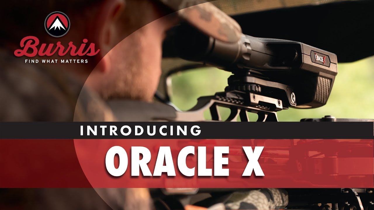 opplanet burris oracle x rangefinding crossbow scope video