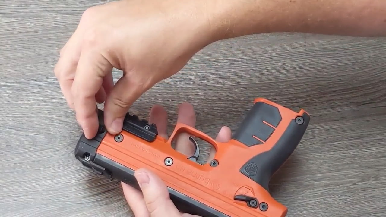 opplanet byrna technologies 12g boost adaptor assembly video