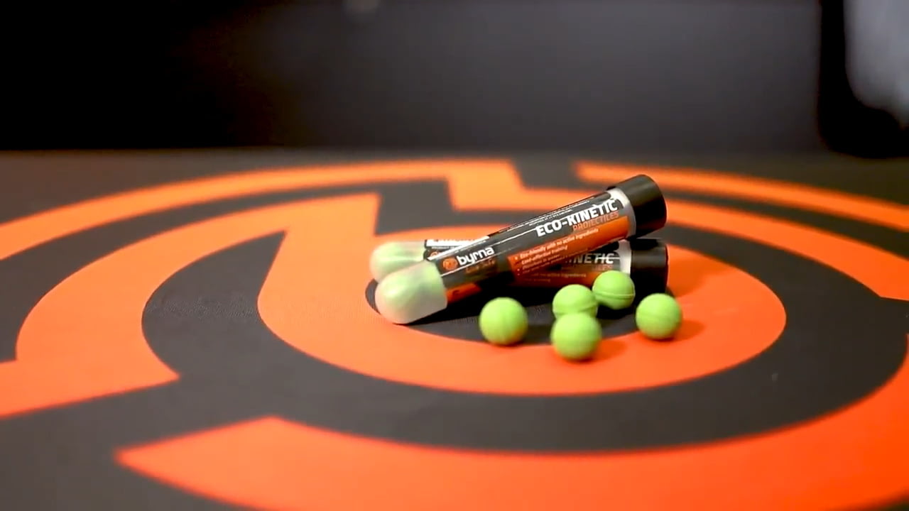 opplanet byrna technologies eco kinetic round product breakdown video