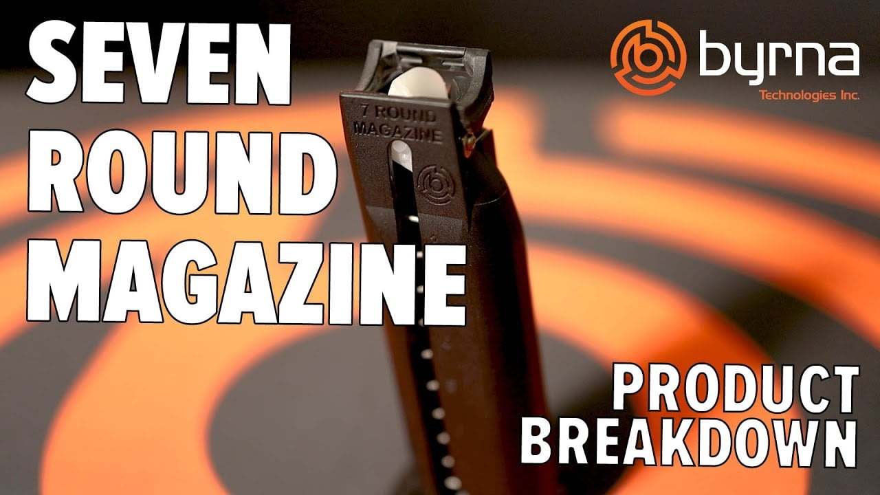 opplanet byrna technologies seven round magazine video