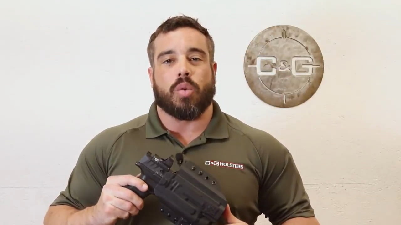opplanet c g holsters new owb tactical holster video