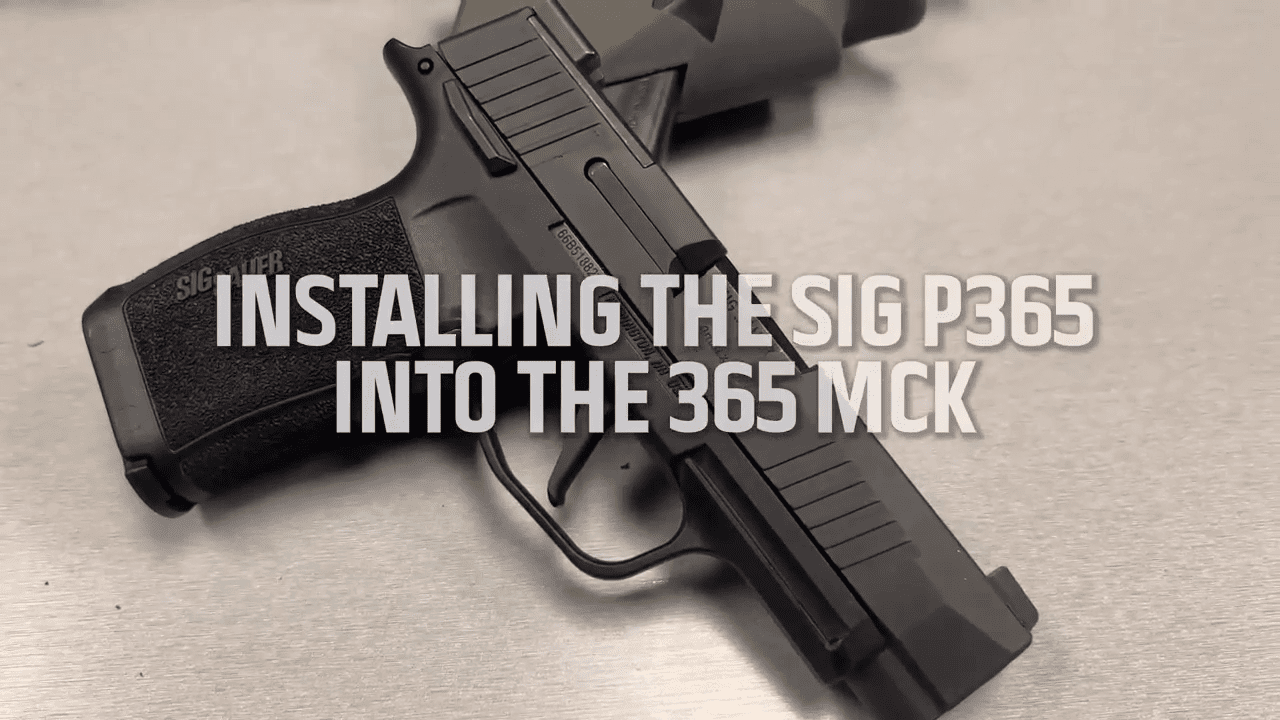 opplanet caa how to install your sig 365 365xl into the 365 mck video