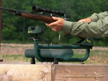 opplanet caldwell lead sled recoil eliminating shooting rest video
