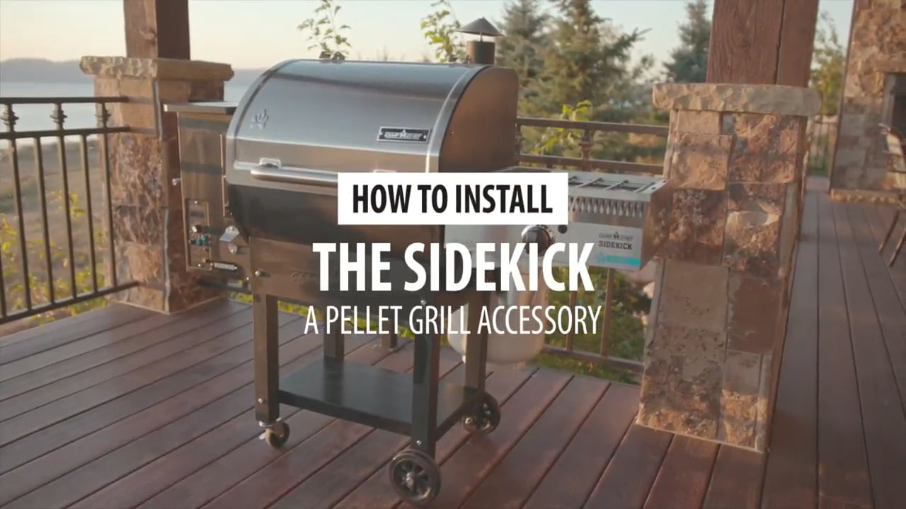 opplanet camp chef how to assemble install the sidekick video