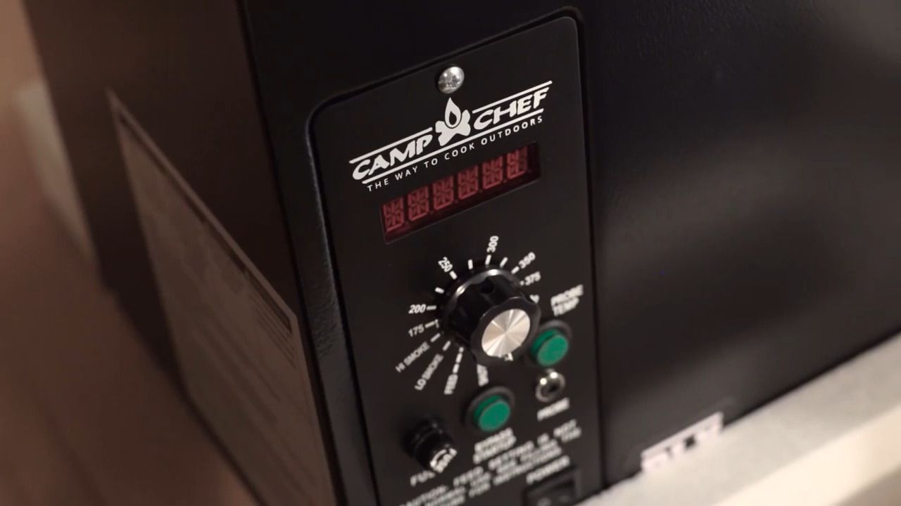 opplanet camp chef smokepro dlx stainless pellet grill video