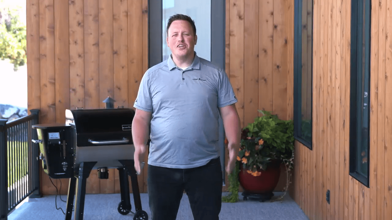 opplanet camp chef woodwind sg 24 pellet grill video