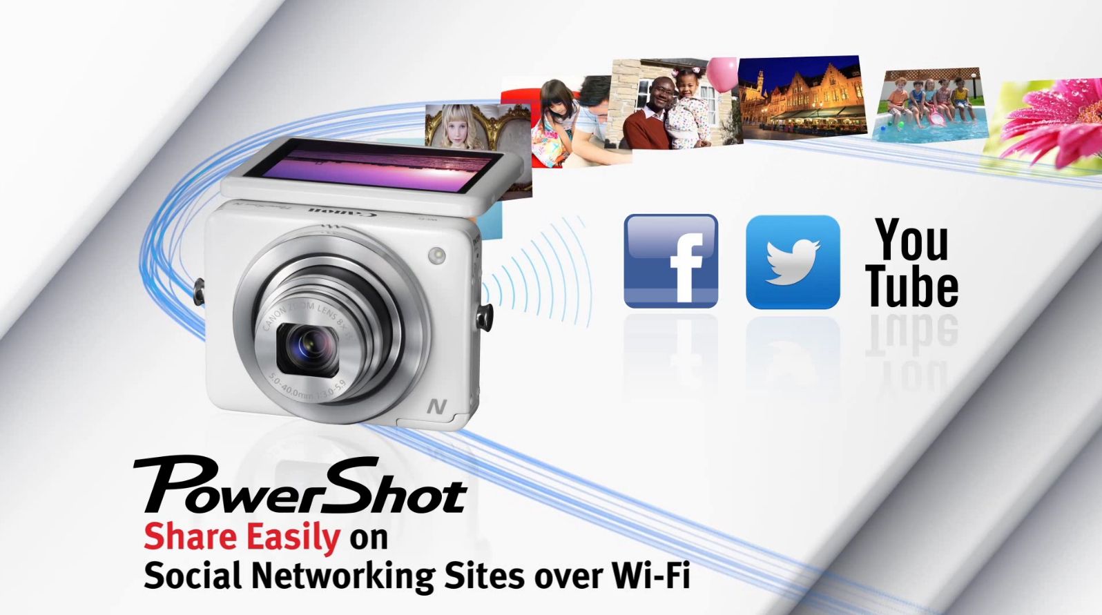 opplanet canon powershot n compact dig cam wifi b flv