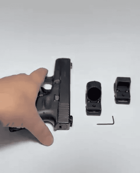 opplanet cat magnetic mounting system with trijicon rmr y sro video