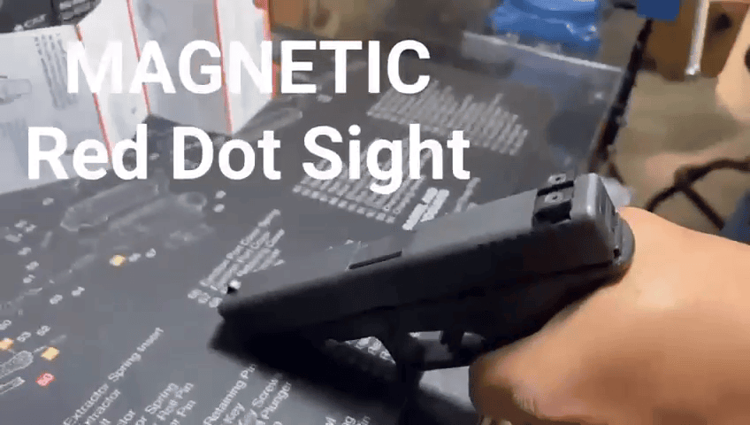 opplanet cat magnetic red dot video