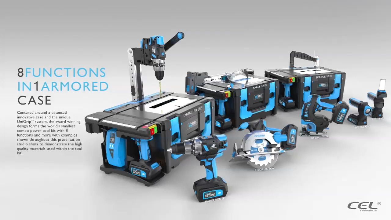opplanet cel power 8 workshop tool set video