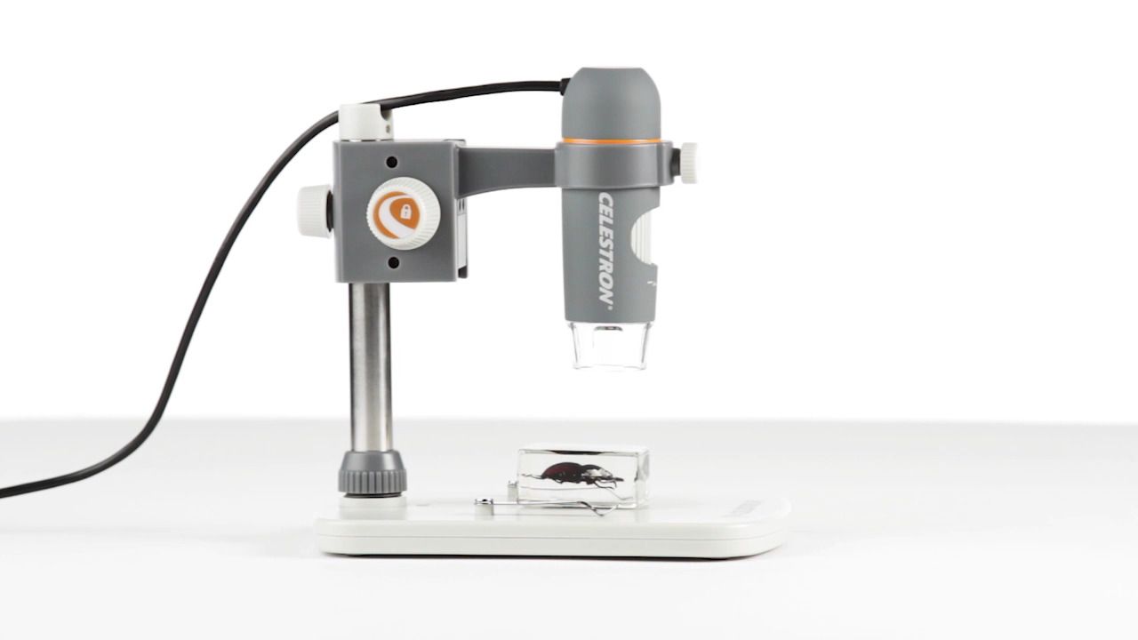 opplanet celestron handheld digital microscope pro overview video