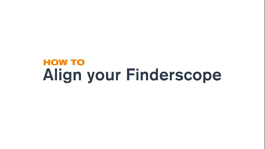 opplanet celestron how to align your finderscope video