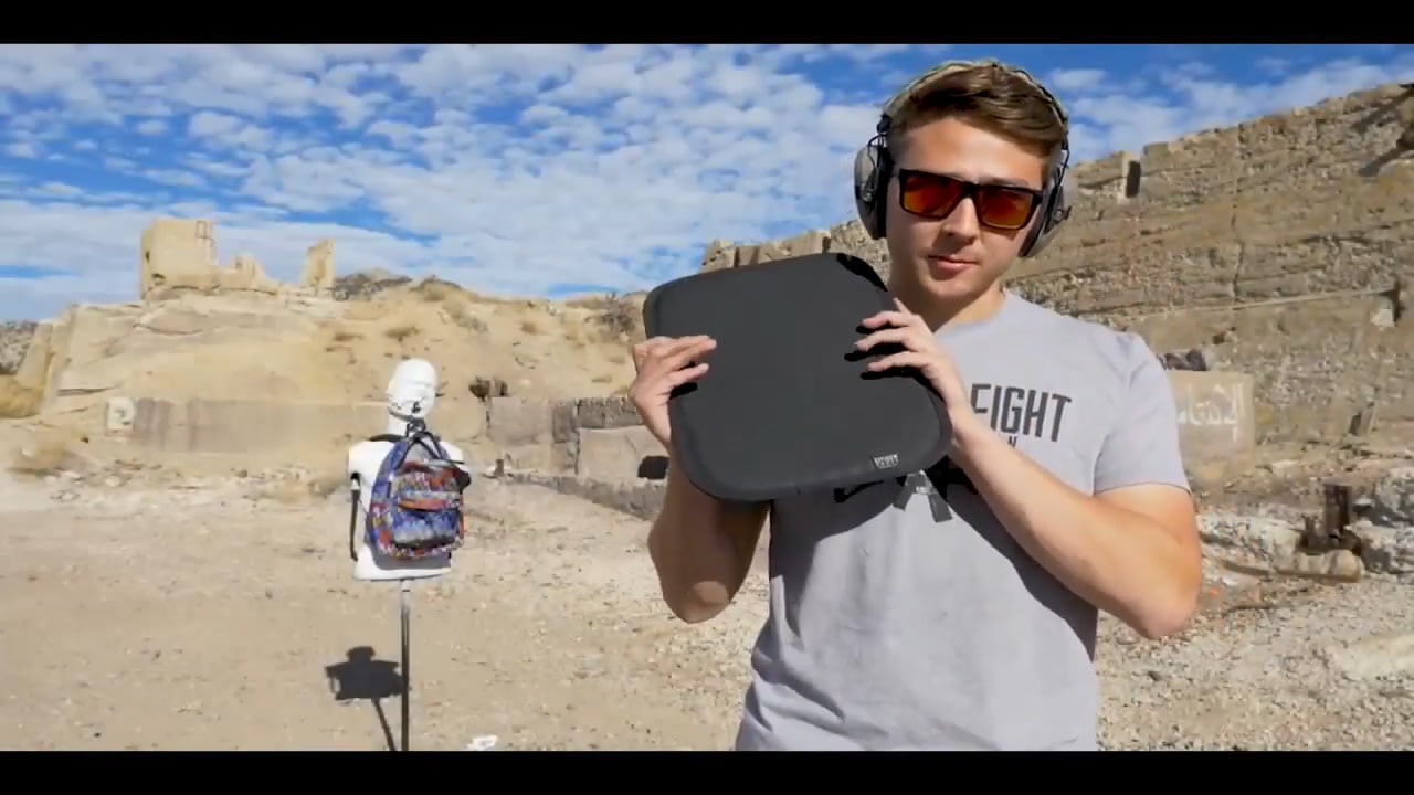 opplanet citizen armor bulletproof backpack insert vs mag dumps video