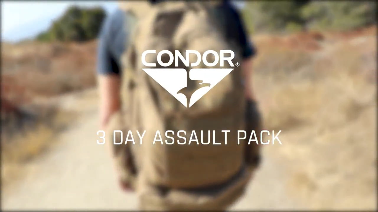 opplanet condor 3 day assault pack video
