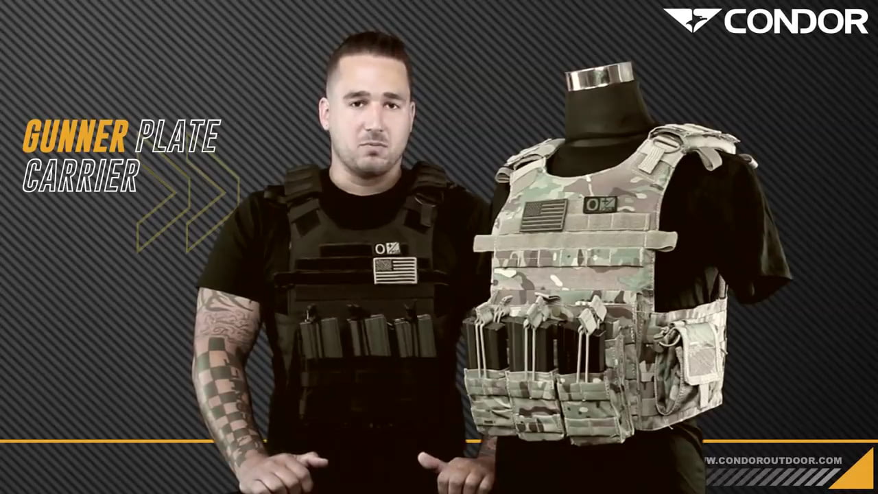 opplanet condor gunner plate carrier video