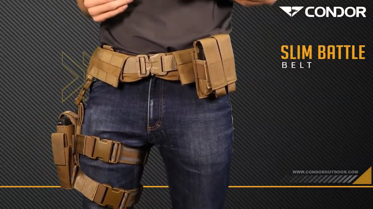 opplanet condor slim battle belt video