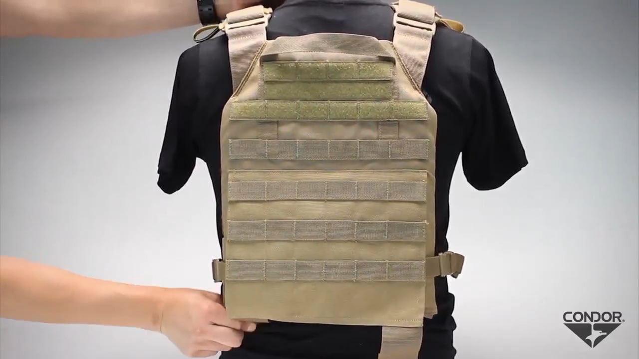 opplanet condor vanquish armor system plate carrier video
