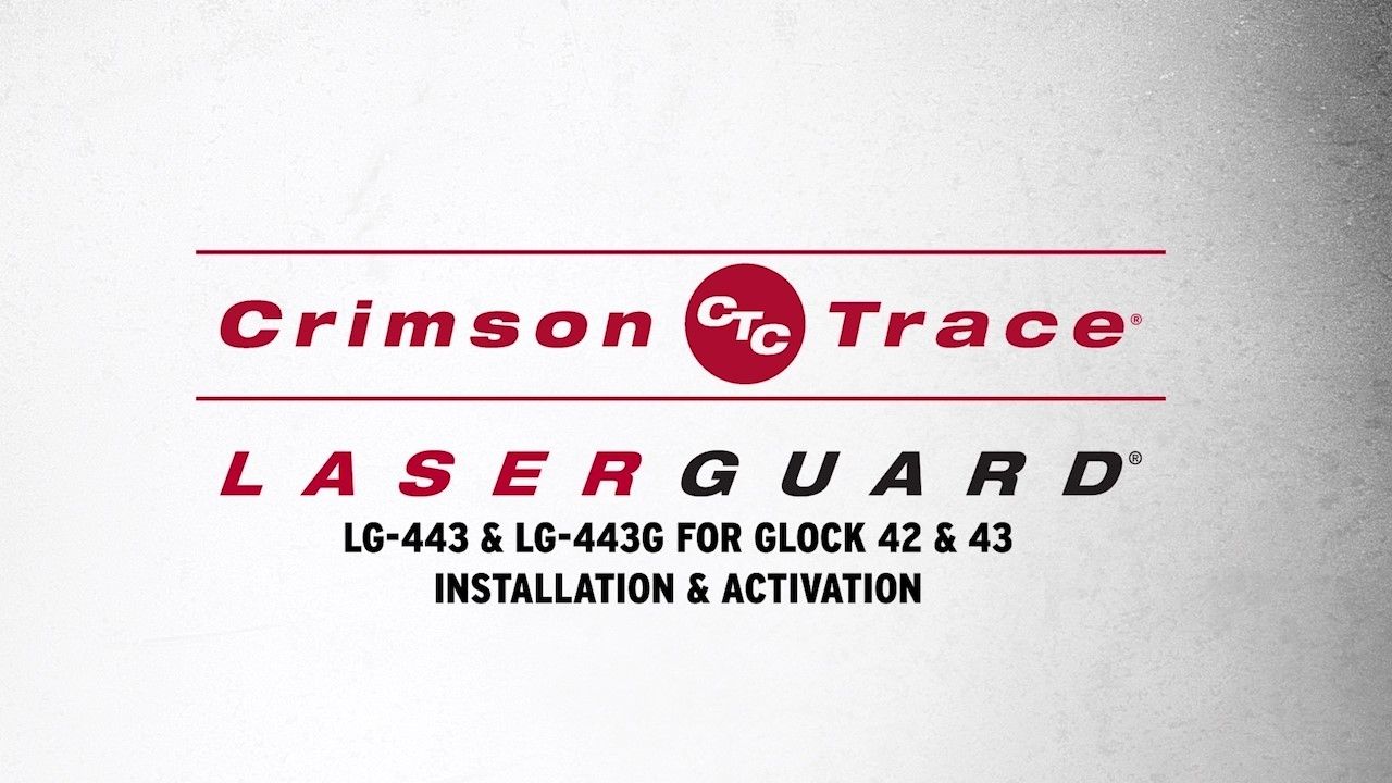 opplanet crimson trace laserguard green laser sight lg 443g video