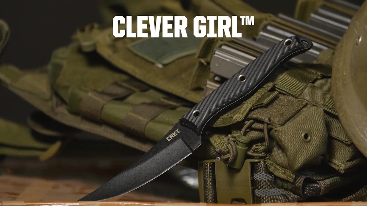 opplanet crkt clever girl knife designer vision from austin mcglaun video