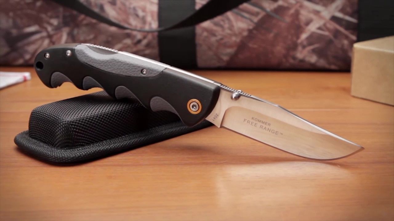 opplanet crkt free range hunter folding knife designed by russ kommer video