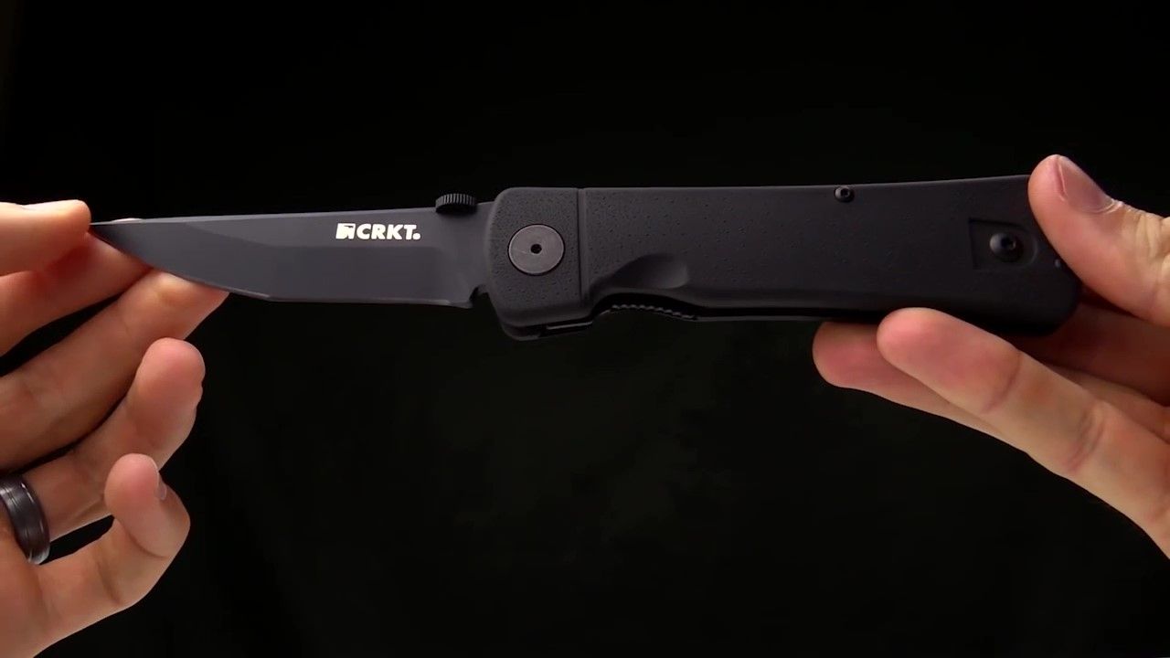opplanet crkt hissatsu folder tactical knife by james williams video