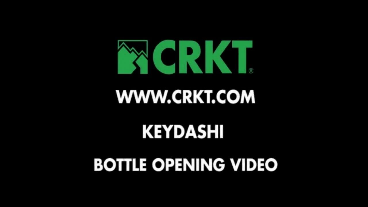 opplanet crkt keydashi knife bottle opening video video