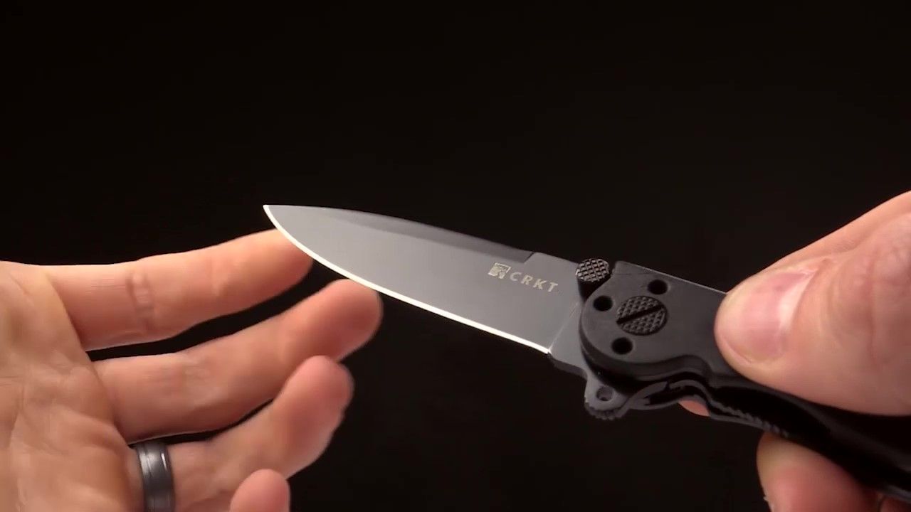 opplanet crkt m16 01kz edc knife by kit carson video