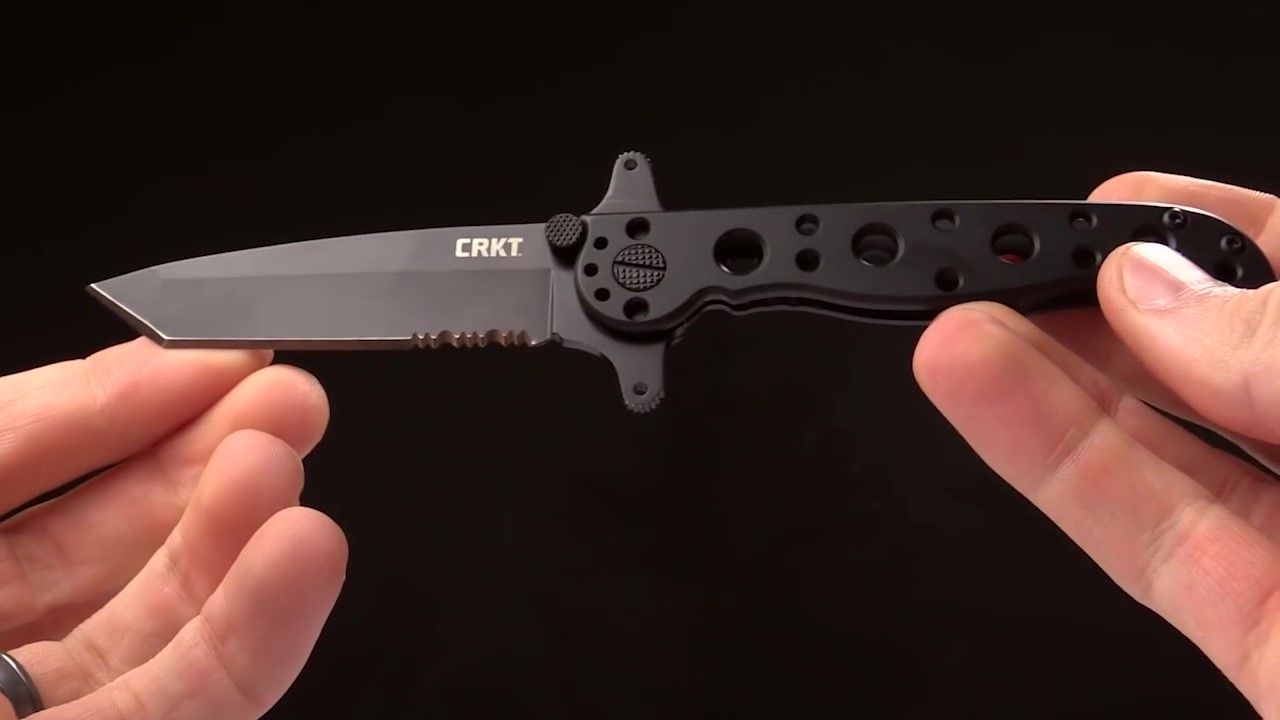 opplanet crkt m16 10ksf knife by kit carson video