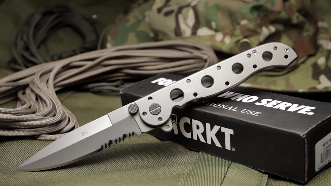 opplanet crkt m16 13t knife designed by kit carson video
